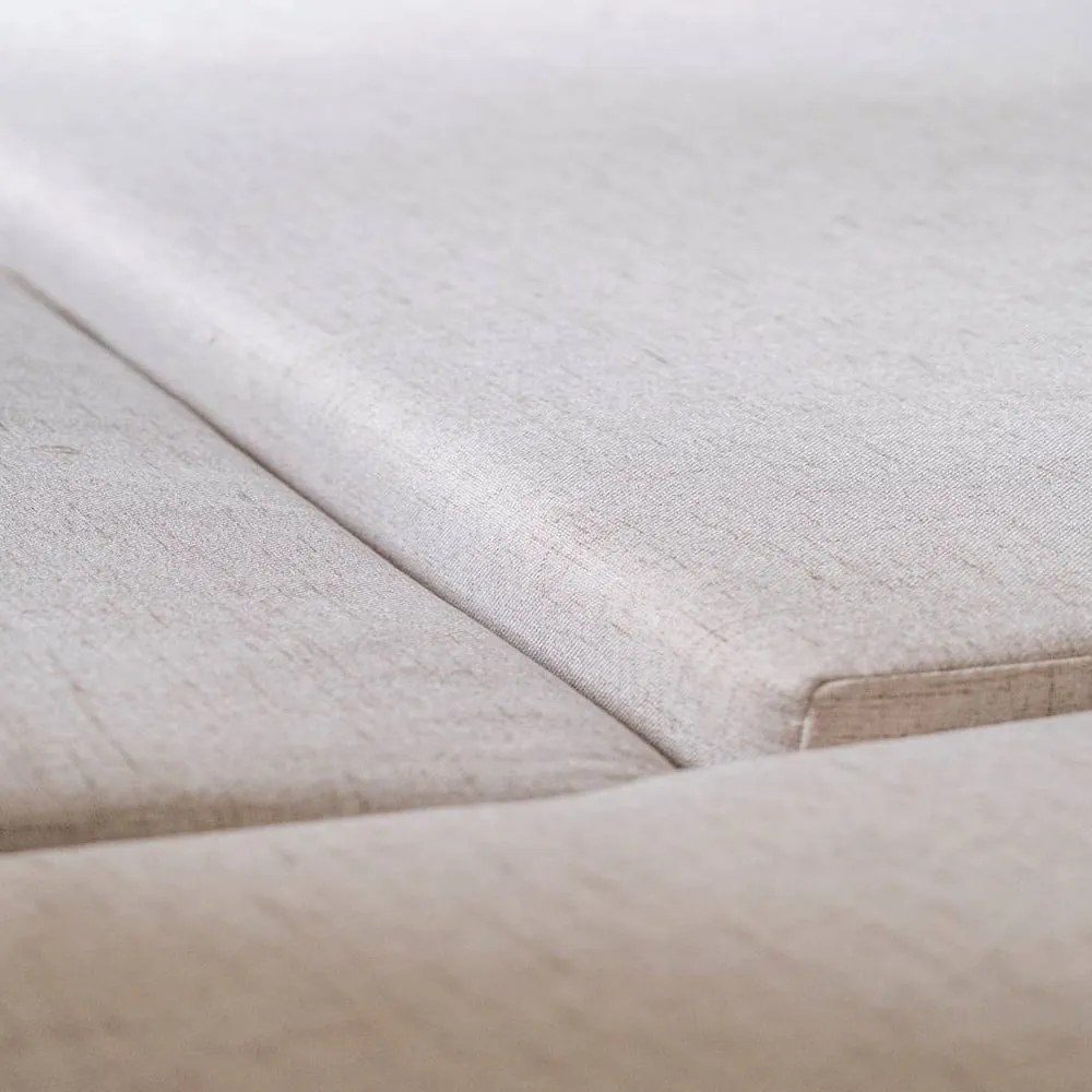 Divano letto angolare beige chiaro L, angolo destro Charming Charlie - Miuform