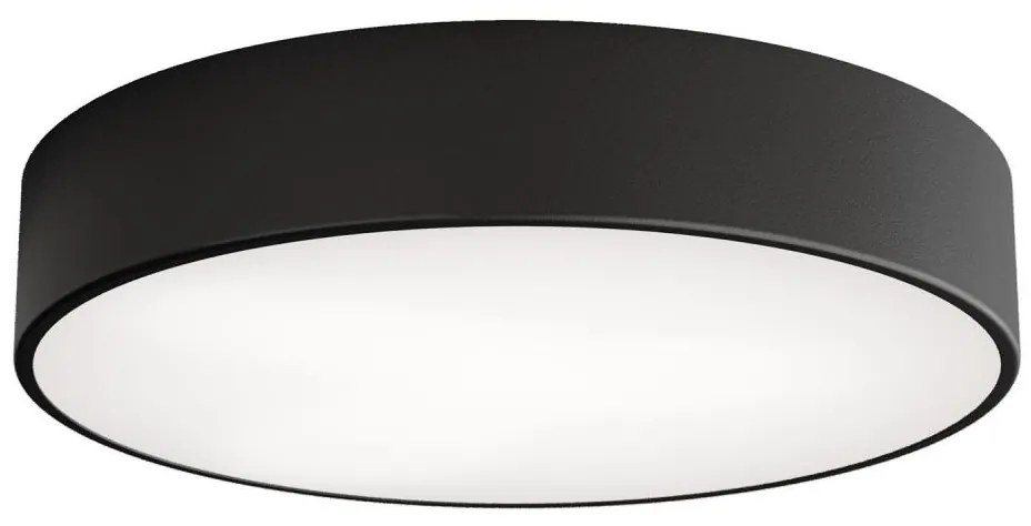 Plafoniera con sensore CLEO 3xE27/24W/230V d. 40 cm nera