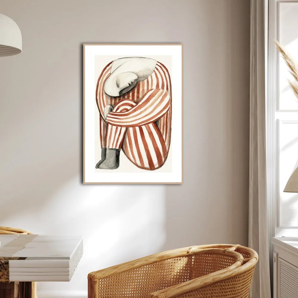 Dipinto 50x70 cm Unforgiven - Malerifabrikken