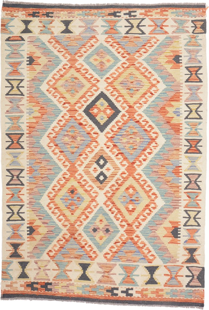 Kilim Tappeto 110 x 150 (Pakistan) Annodato A Mano