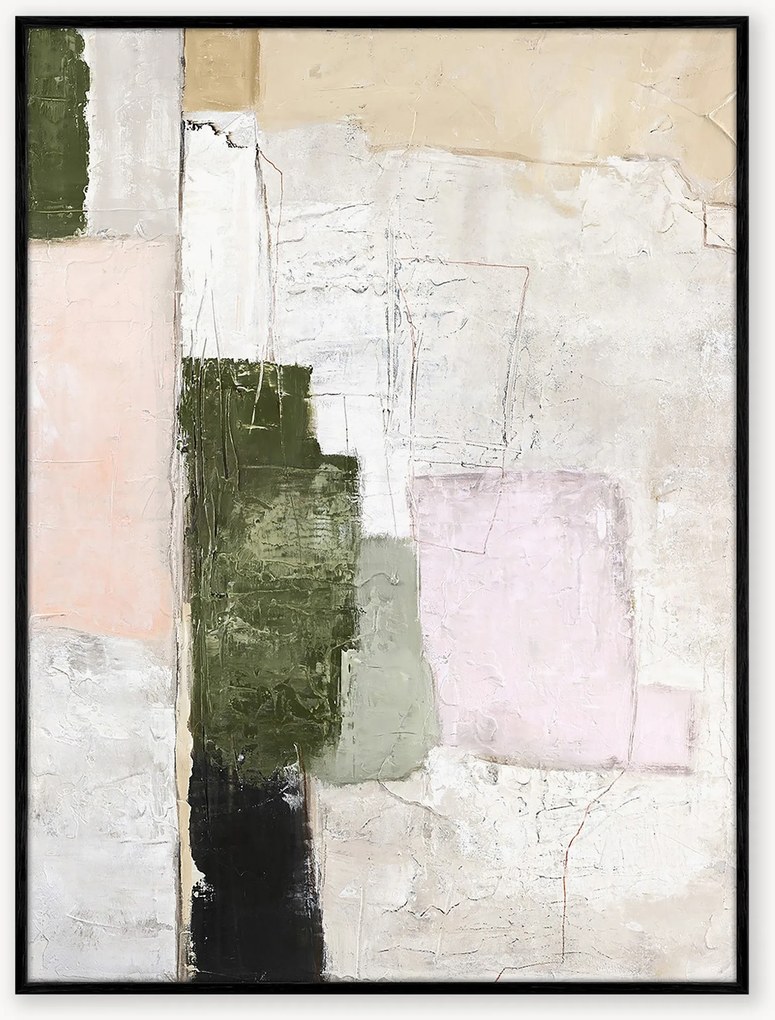 Dipinto su tela dipinto a mano Rustic Revival