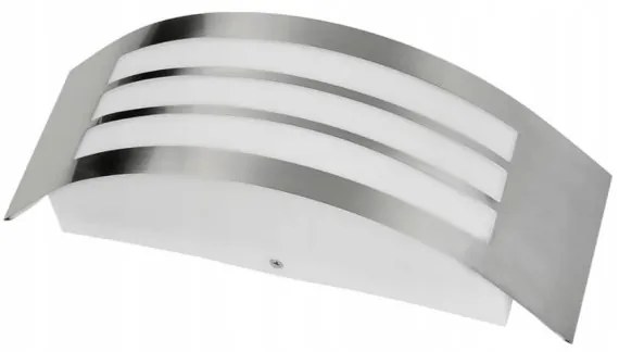 Applique da esterno 1xE27/14W/230V IP44 cromo opaco