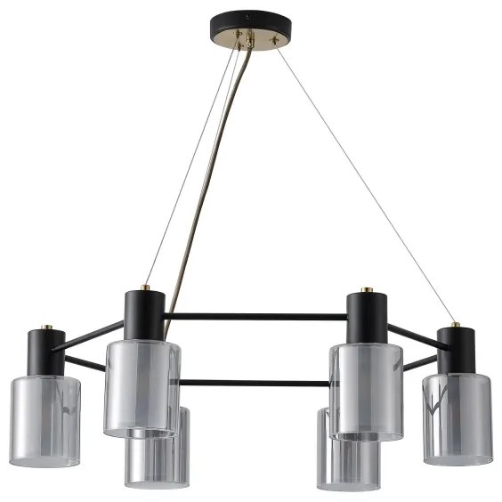 Lampadario a sospensione con filo 6xE14/15W/230V