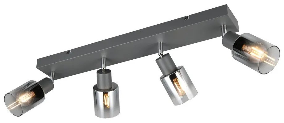 Faretto color antracite ø 7 cm Cadiz – Reality