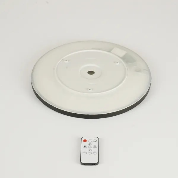 Brilagi - Plafoniera LED dimmerabile ULTRA SLIM LED/18W/230V Ø 30 cm nero + telecomando