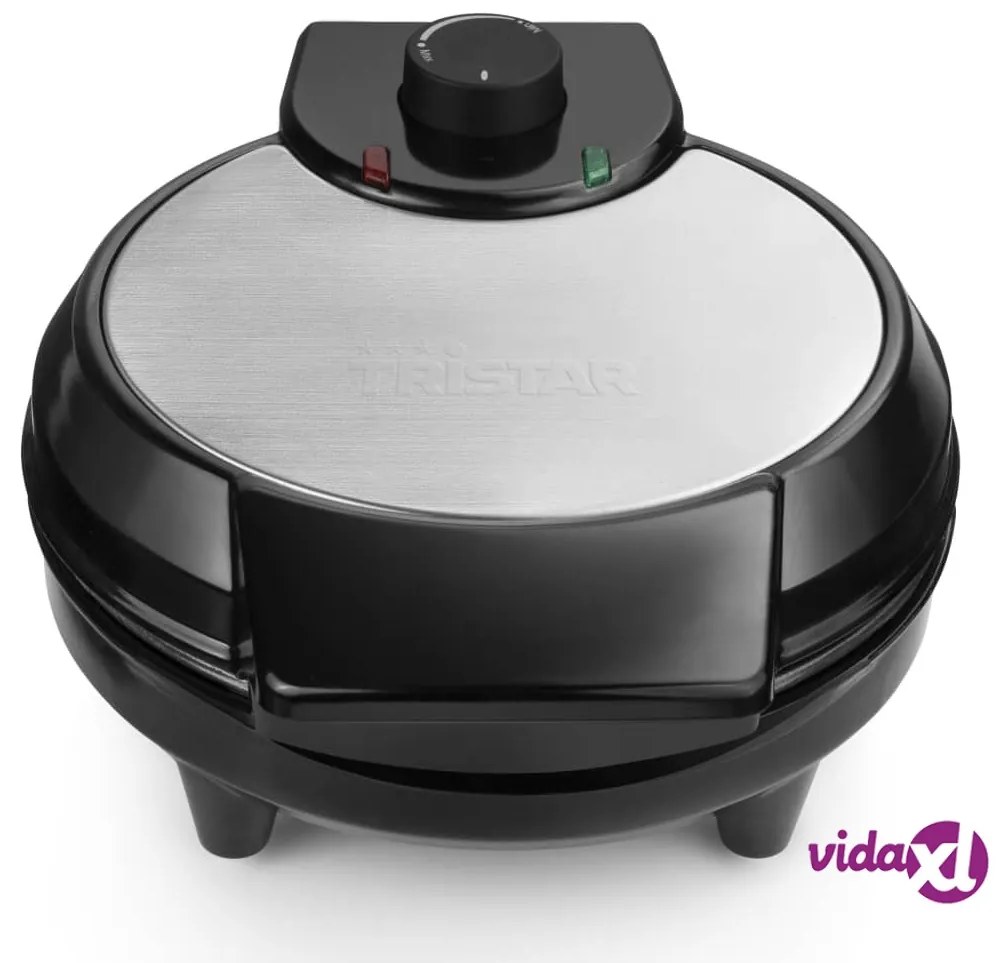 Tristar Piastra per Waffle WF-1160700W 5 Waffle Nero e Argento