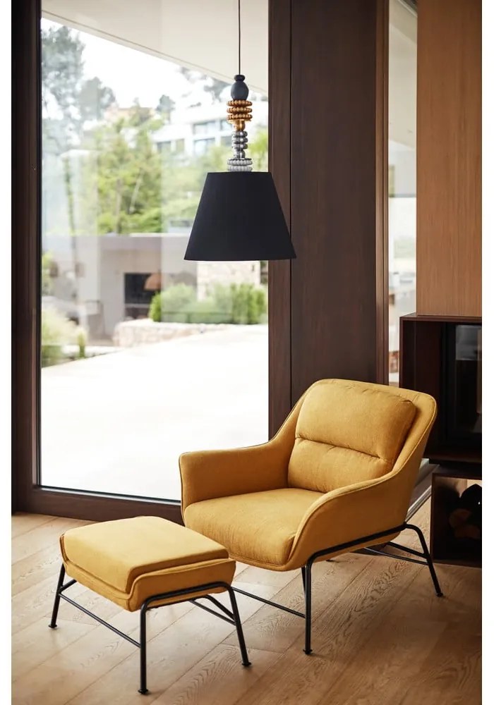 Poggiapiedi giallo Sadira - Teulat