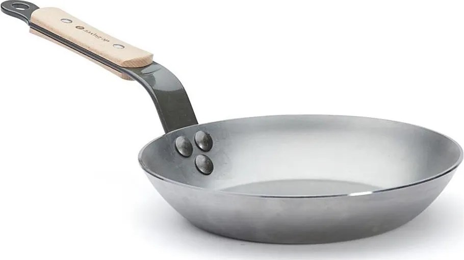 De Buyer 5710.20 - Padella MINERAL B BOIS 20 cm in acciaio