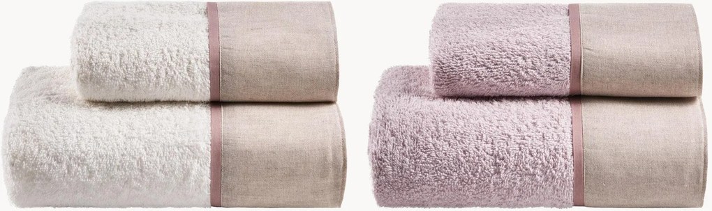 Set di 4 asciugamani in cotone Codewashed