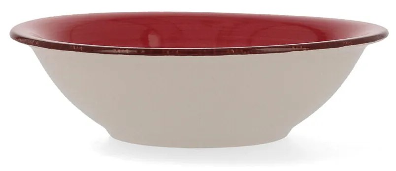 Ciotola Quid Vita Ceramica Rosso (18 cm) (Pack 6x)