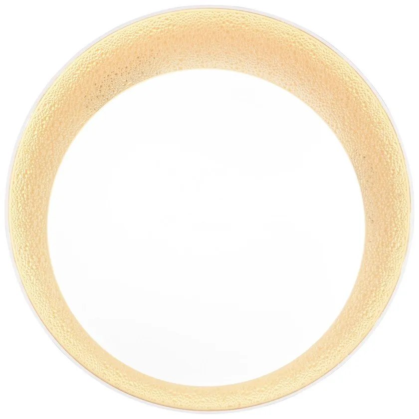 Plafoniera bianca/in marrone chiaro ø 45 cm Aleta – Reality