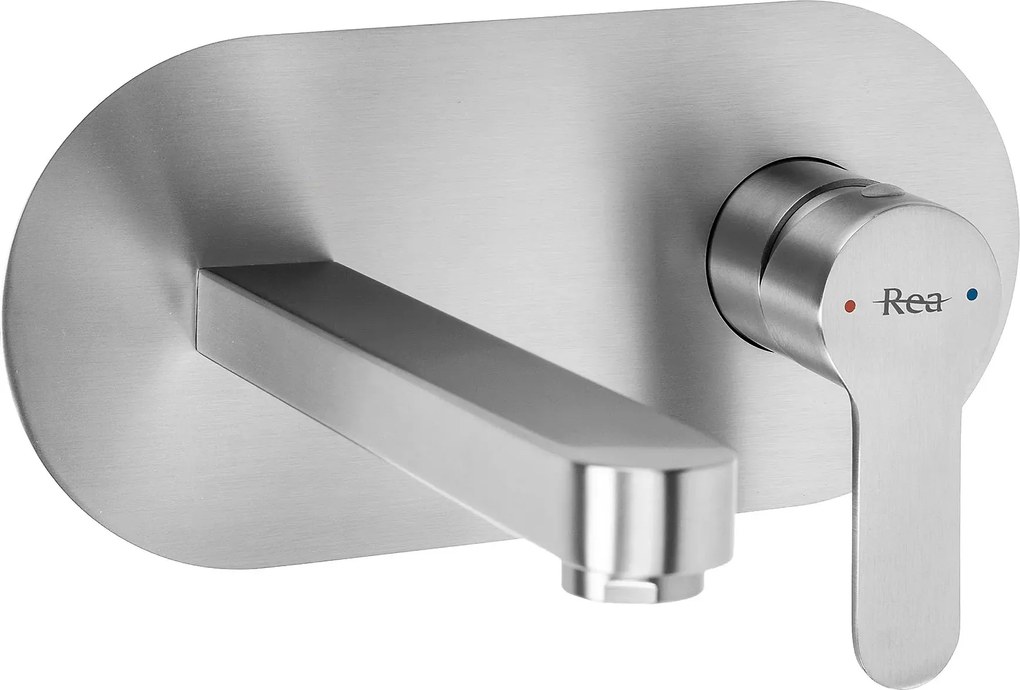 Rubinetto da parete REA Arcos Brush Nickel