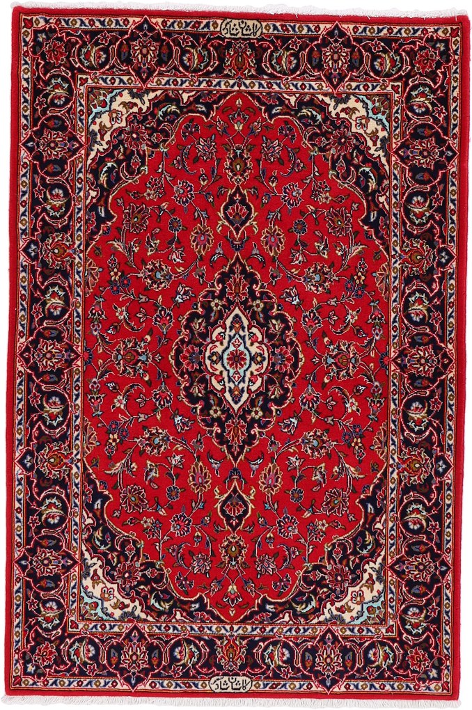 Kashan Tappeto persiano 110x170 (Iran) Annodato A Mano