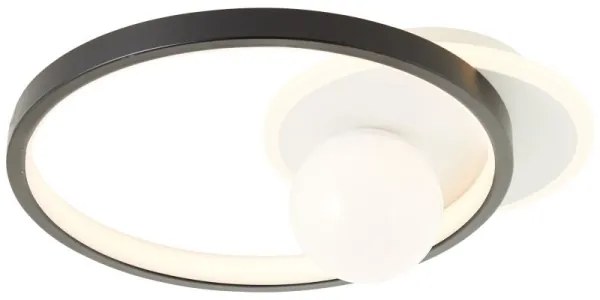 Brilliant - Plafoniera LED dimmerabile ATLANTA LED/24W/230V nero/bianco