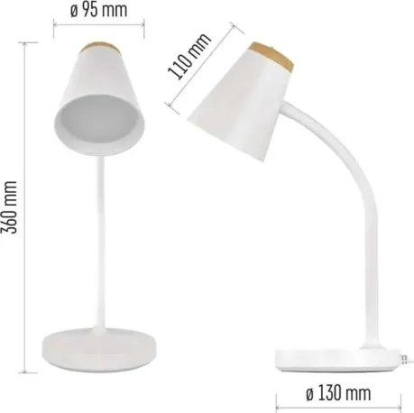 Lampada da tavolo LED TARA LED/4,5W/230V 4000K bianca
