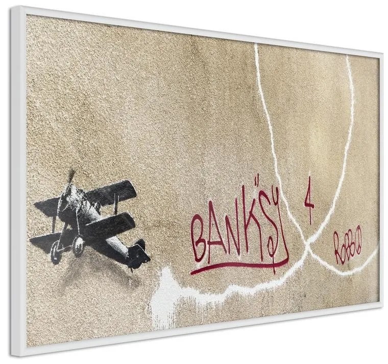 Poster Banksy: Love Plane