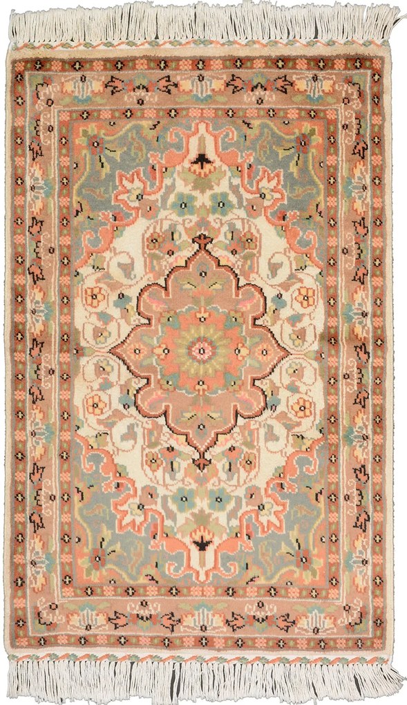 Bokhara Tappeto orientale 100 x 60 Beige (Pakistan) Annodato A Mano