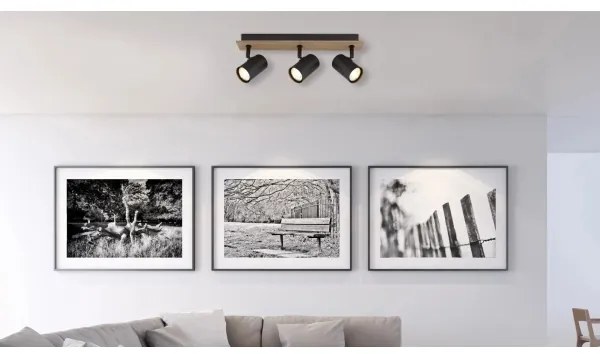 Globo 57905-3 - Faretto LINCA 3xGU10/35W/230V