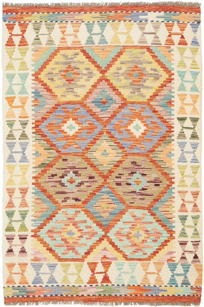 Kilim Tappeto orientale 90x120 (Pakistan) Tessuto A Mano