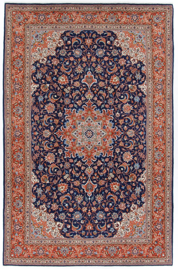 Sarouk Tappeto 320x200 (Iran) Annodato A Mano