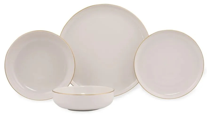 Set da pranzo in porcellana 16 pezzi - Hermia