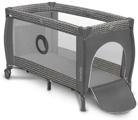 Lionelo - Culla da viaggio SVEN PLUS grigio