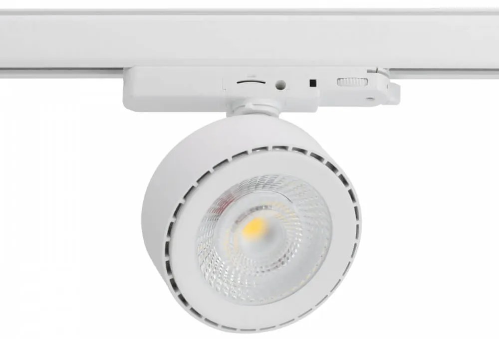 Faro LED 36W Slim per Binario Trifase Orientabile, 60°, Bianco, CCT Bianco Variabile Colore Bianco Variabile CCT