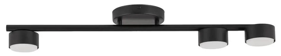 Faretto PUNTO 3xGX53/12W/230V nero