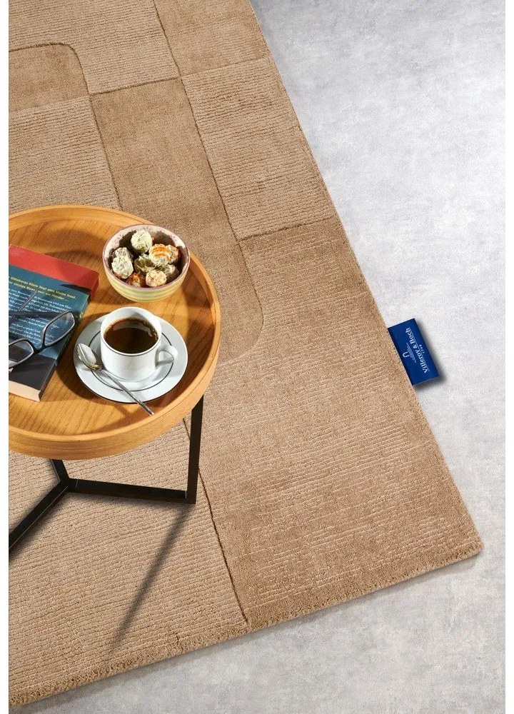 Tappeto beige in lana tessuto a mano 80x150 cm Charlotte - Villeroy&amp;Boch