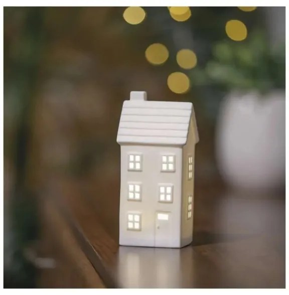 Decorazione di Natale a LED LED/CR2032 casetta