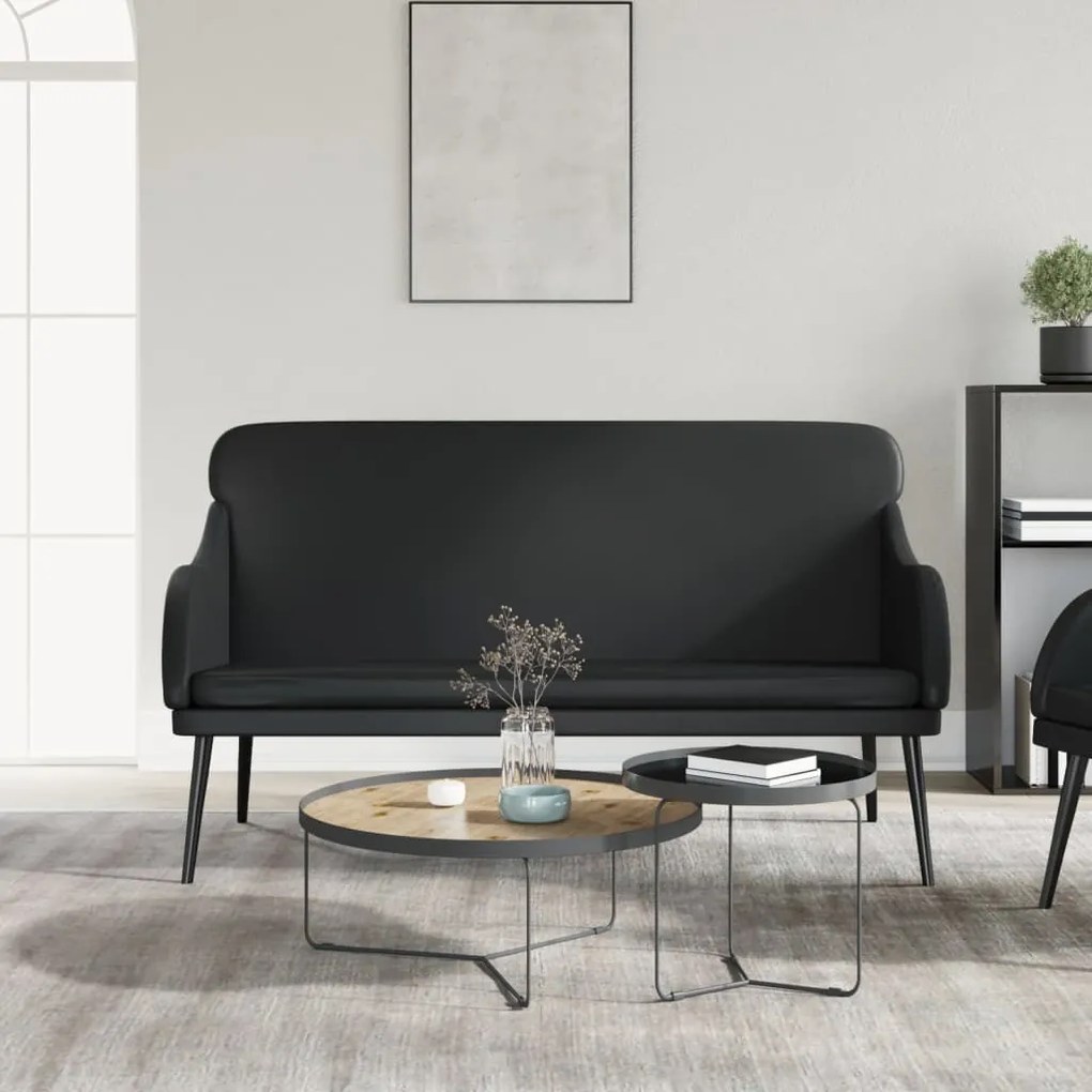 Panca Nera 110x76x80 Cm İn Similpelle /