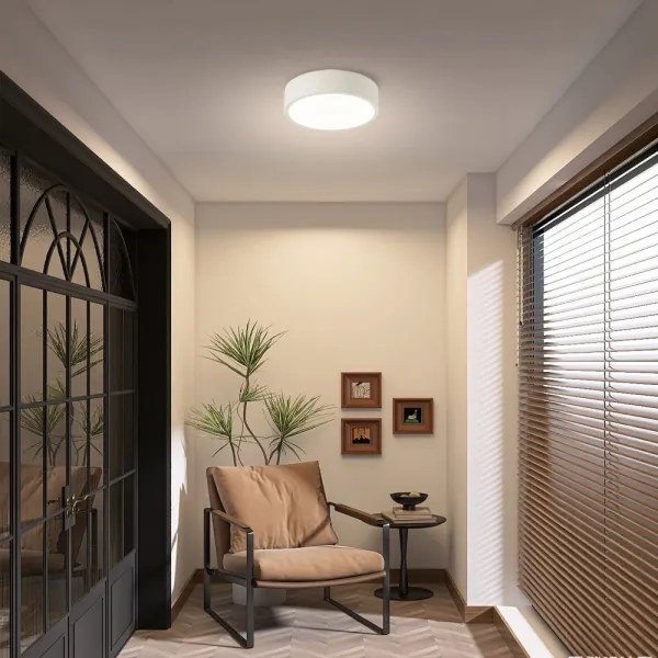 Brilagi - Apparecchio LED dimmerabile POOL LED/18W/230V 3000-6000K 20 cm bianco + telecomando