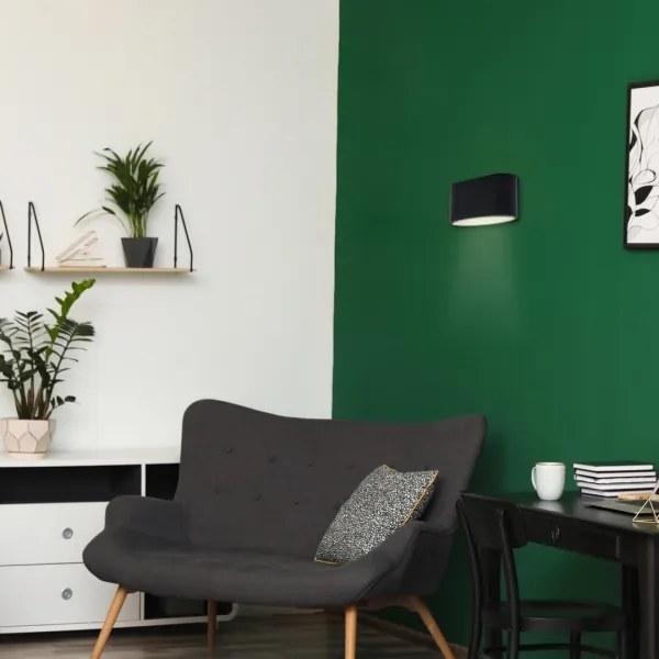 Rabalux 7023 - Applique KAUNAS 1xG9/10W/230V nera