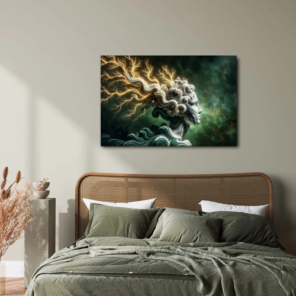 Quadro su tela – Dea della tempesta con forza elettrizzante
