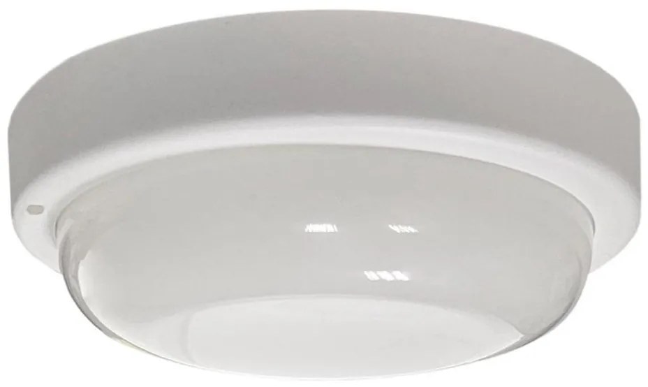Plafoniera LED da esterno LED/15W/230V 4200K diametro 15,5 cm IP64 bianco