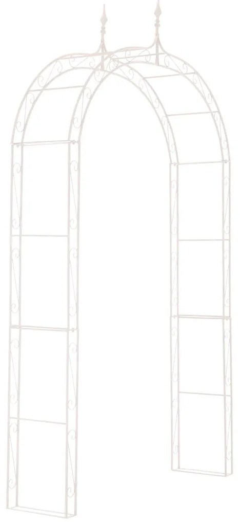 Arco Da Giardino İn Acciaio Resistente: İl Tocco Artistico Per İl Vostro Spazio Verde ?? / Weiß