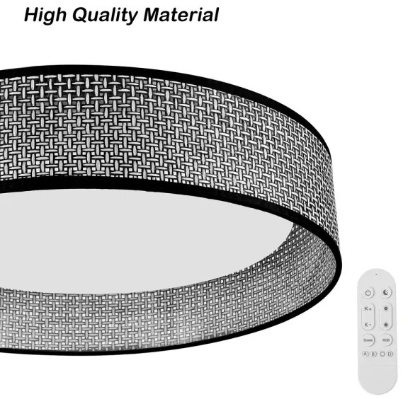 Immax NEO 07287L - Plafoniera LED+CCT dimmerabile LONA 36W/230V Ø 45,5 cm + telecomando