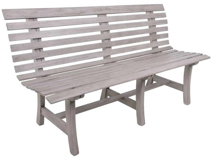 Panchina da giardino in legno grigio Mandalay - Garden Pleasure
