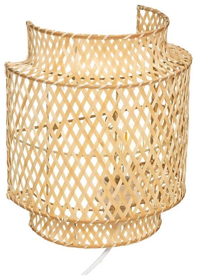 Atmosphera - Applique LIBY 1xE27/40W/230V bambù