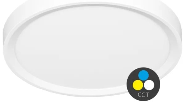 Ecolite W007-CCT/50W/BI - Plafoniera LED SALY LED/50W/230V IP40 bianco