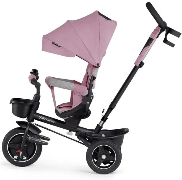 KINDERKRAFT select - Triciclo per bambini 5in1 SPINSTEP rosa