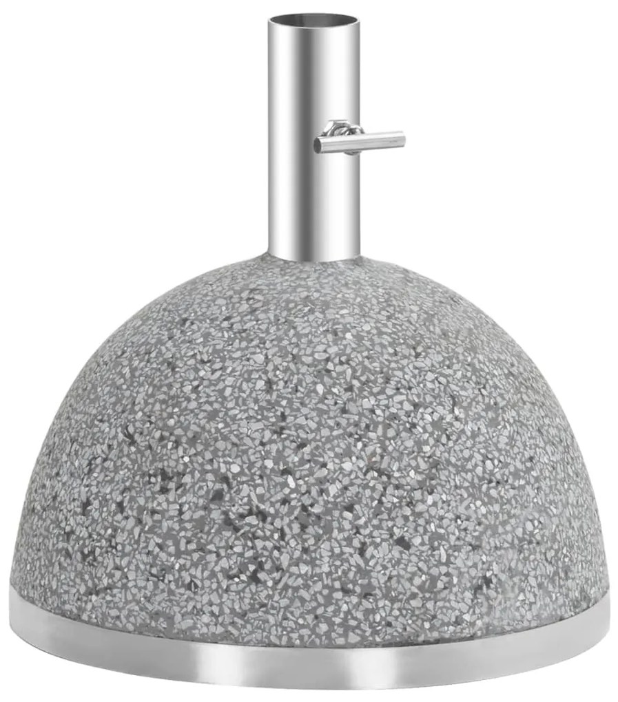 Base Ombrellone 11,5 Kg 25x25x24 Cm Grigia Pv11 /