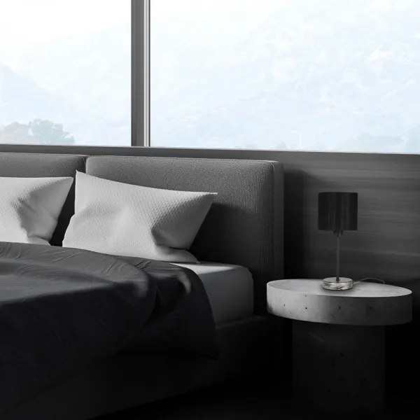 Briloner 7737-014 - Lampada da tavolo SILVER CRAFTED 1xE14/25W/230V