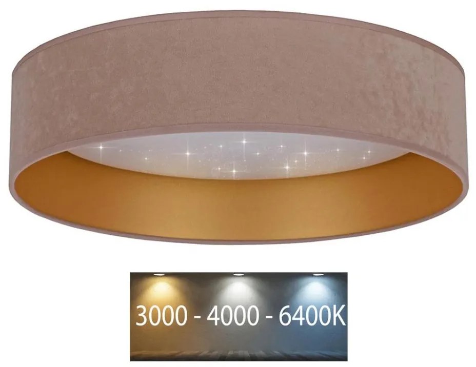 Brilagi - Plafoniera LED VELVET STAR LED/36W/230V d. 55 cm
