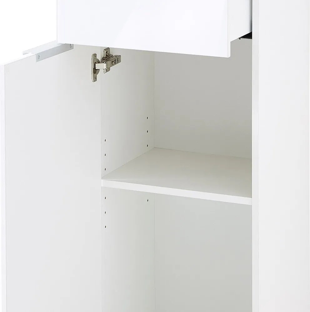 Mobile bagno alto in rovere bianco naturale 39x112 cm Pescara - Germania