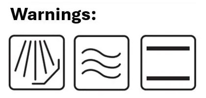 Ciotoline in set bianche/blu in gres 3 pz 500 ml Linora – Bloomingville