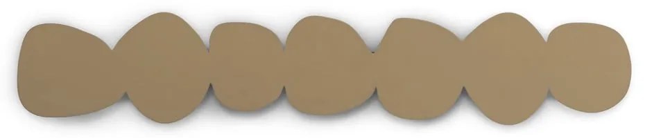 Attaccapanni da parete beige in metallo 80 cm Tumulo – Spinder Design