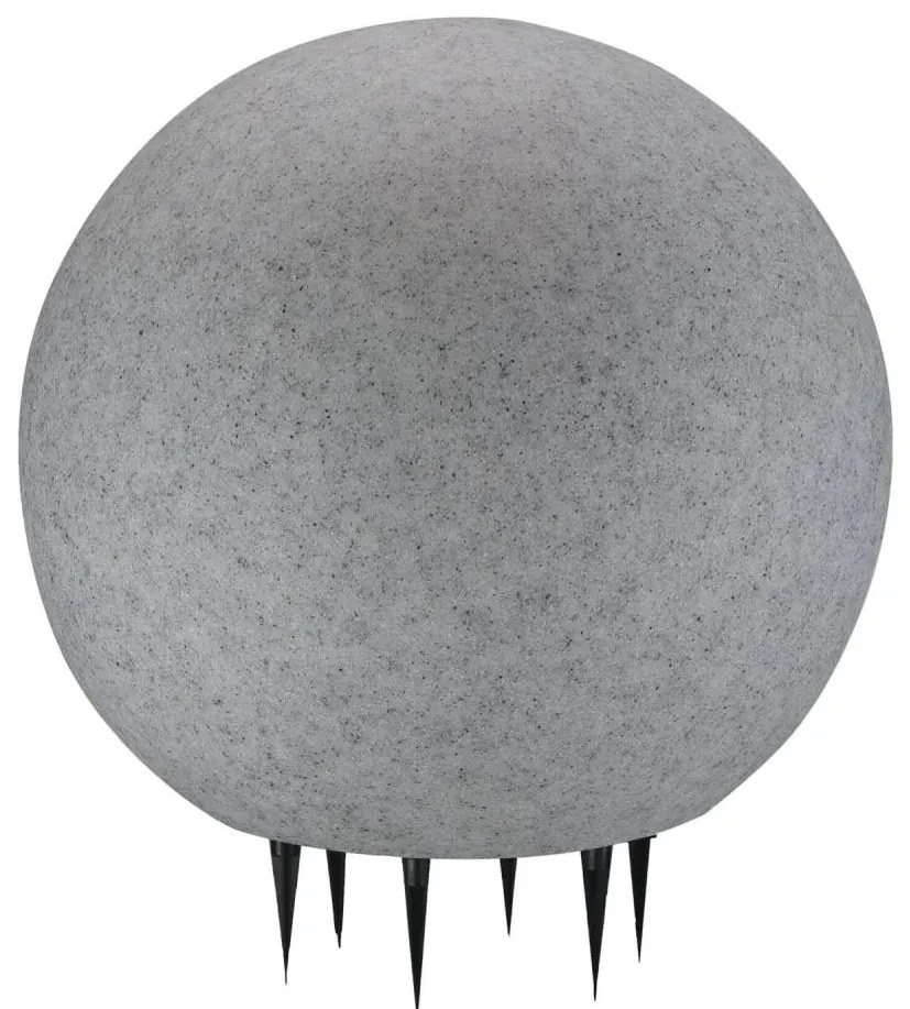 Lampada da esterno ARGENTO 1xE27/15W/230V diametro 40 cm IP65 grigio