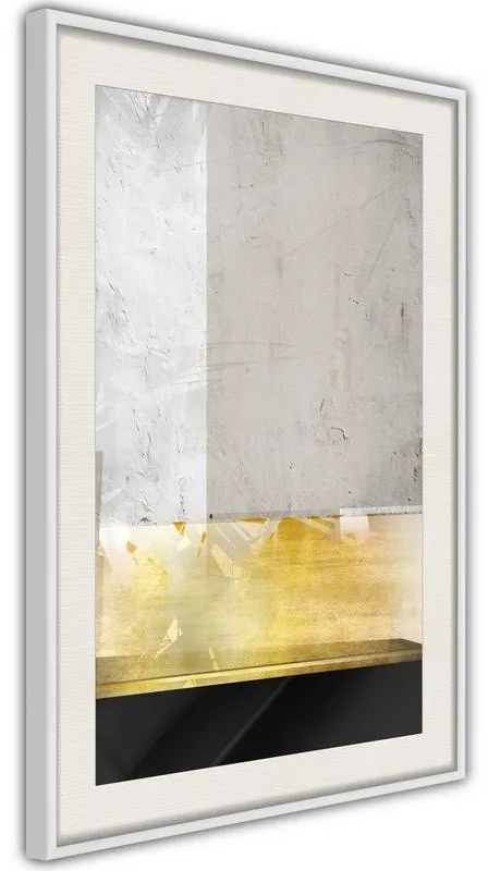 Poster  Concrete Art  Cornice Quadri Cornice nera con pass-partout, Larghezza x Altezza Home decor 20x30