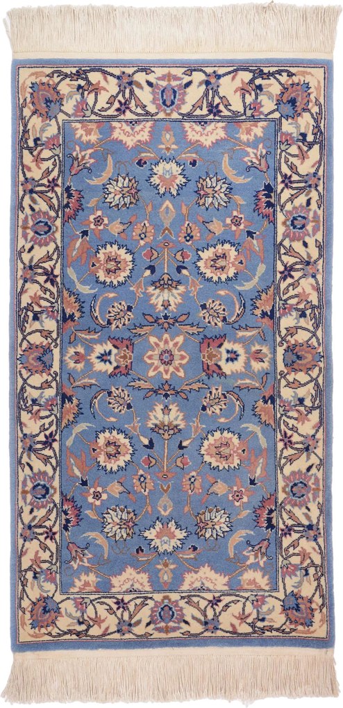 Isfahan Tappeto 70 x 130 (Cina) Annodato A Mano